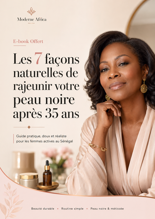 Ebook : Les 7 façons naturelles de rajeunir votre peau noire après 35 ans MA