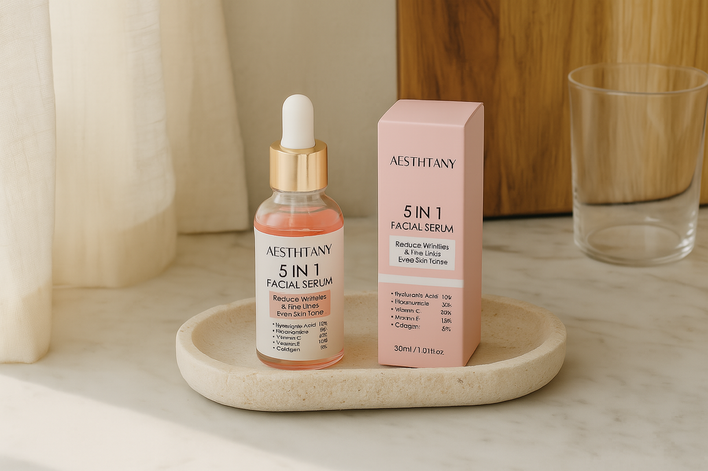 Le Sérum 5-en-1 – Résultats Accélérés avec SculptVisage Pro