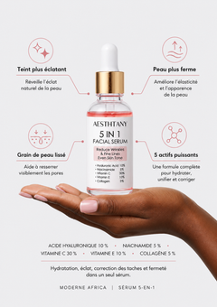 Le Sérum 5-en-1 – Résultats Accélérés avec SculptVisage Pro Moderne Africa
