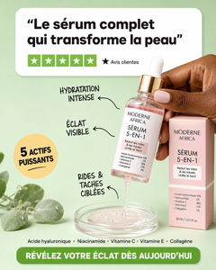 Le Sérum 5-en-1 – Résultats Accélérés avec SculptVisage Pro Moderne Africa