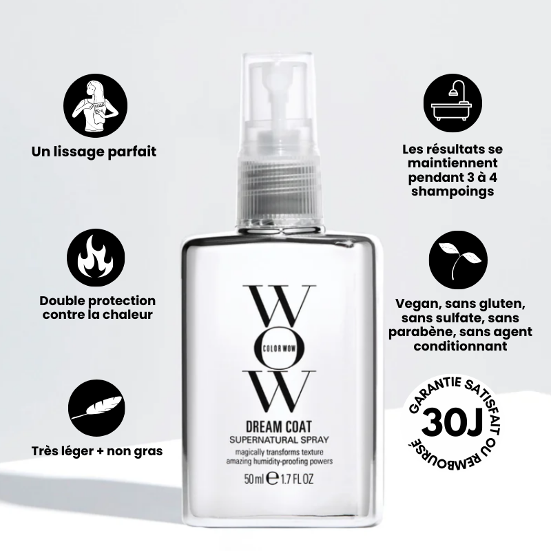 Dream Coat™ – L’arme secrète pour des cheveux lisses et lumineux
