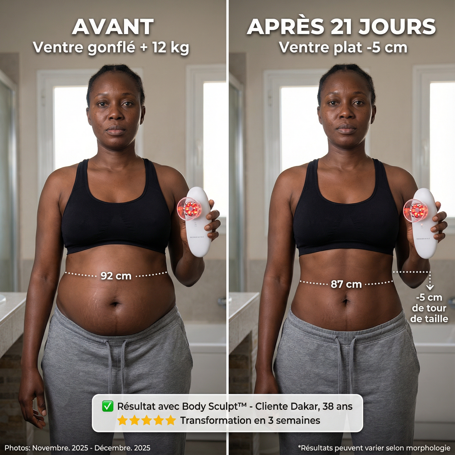 Body Sculpt™ –  Solution Ventre Plat, Anti-cellulite, Anti-relâchement des bras